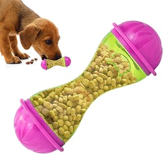 Interactive Dog Toy with Candy Dispenser, Dog Puzzle, Funny Dog Puzzle | durable chew toy, ball puzzle dispenser, interactive toy,