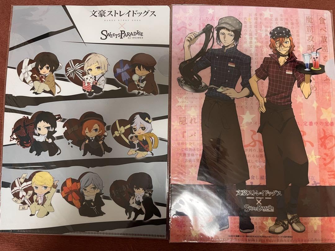 文豪ストレイドッグス】アクリルスタンド／クリアファイル／ポスター