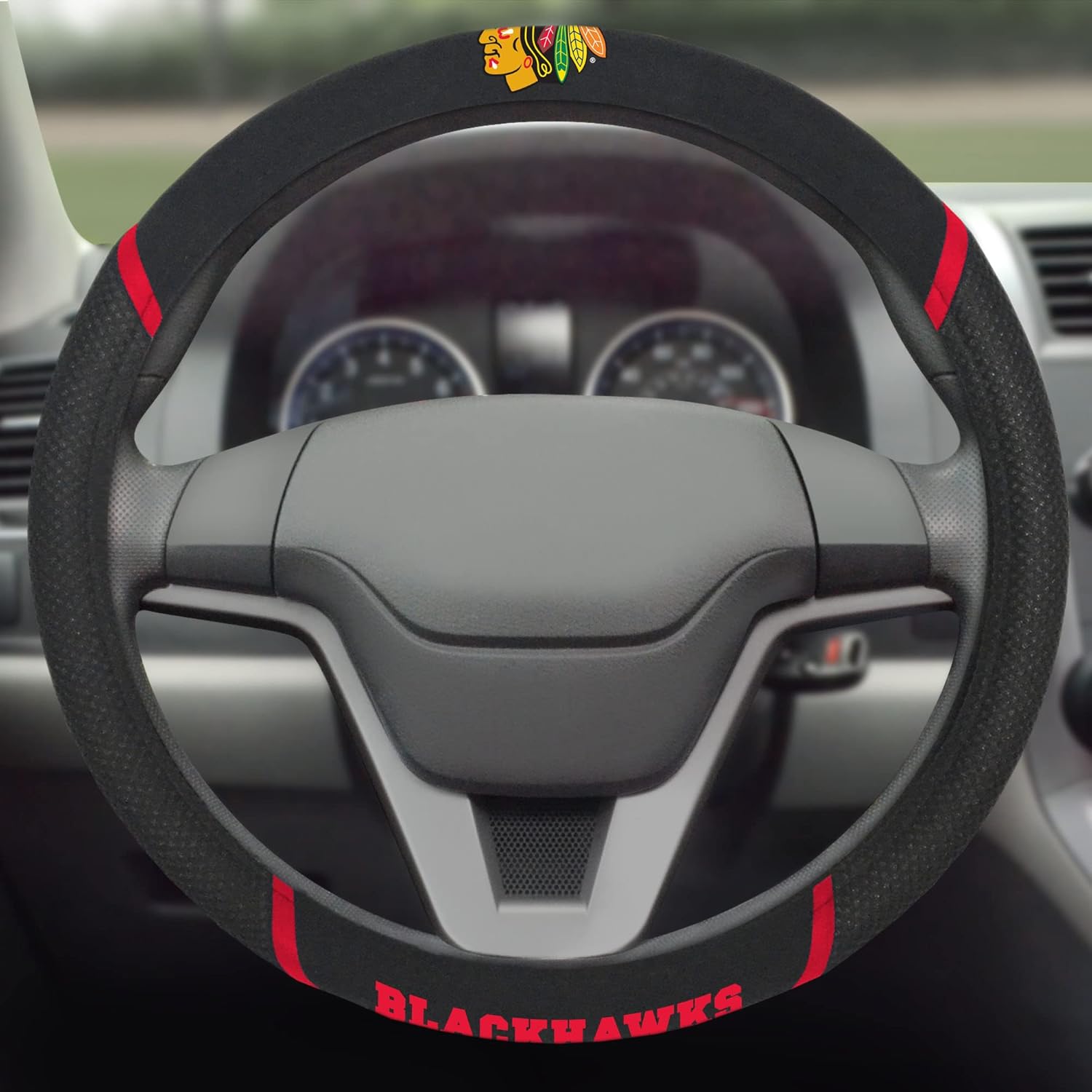 FANMATS Null Unisex-Adult Steering Wheel Cover