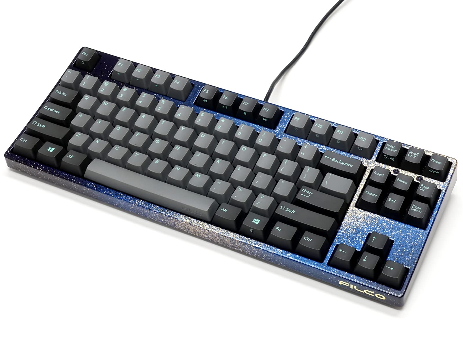 Amazon | FILCO Majestouch 2SS「漆/銀河(金)」スピードシルバー軸