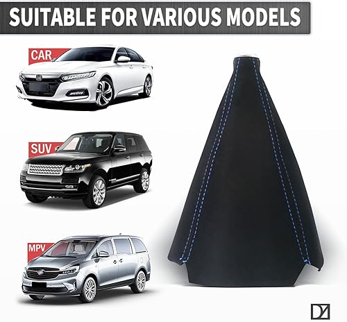 Miniatura 6 de DZFST. FI - Funda universal para palanca de cambios de automóvil, funda universal para el polvo, de piel de gamuza, impermeable, para decorar el