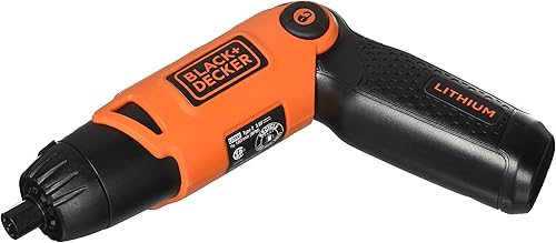 Miniatura 4 de BLACKDECKER Li2000 - Destornillador recargable 36 V 3 posiciones color naranja y negro