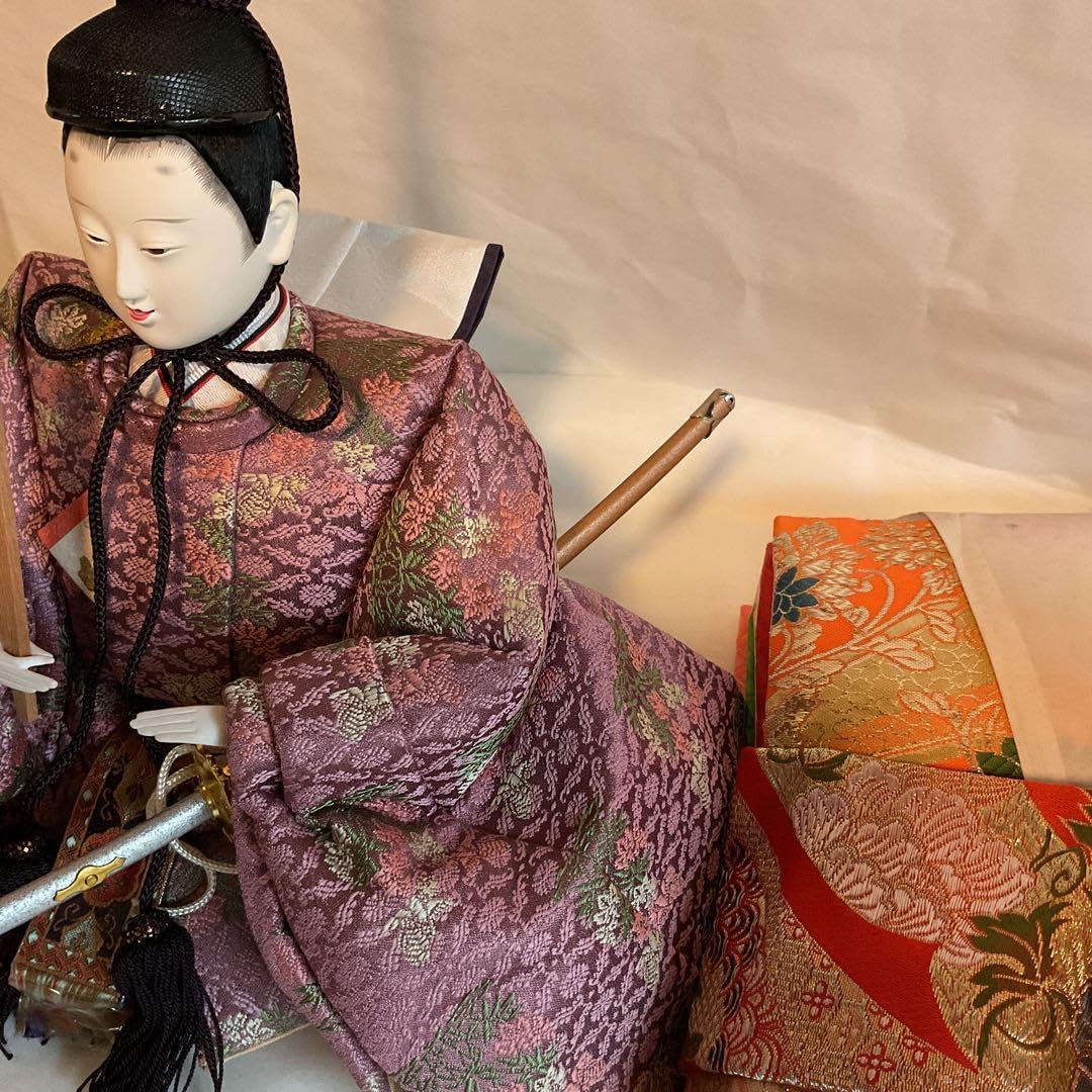 ひな人形 大きなサイズ 伝統工芸品 雛人形 か*ま様 ひな人形 ガラス