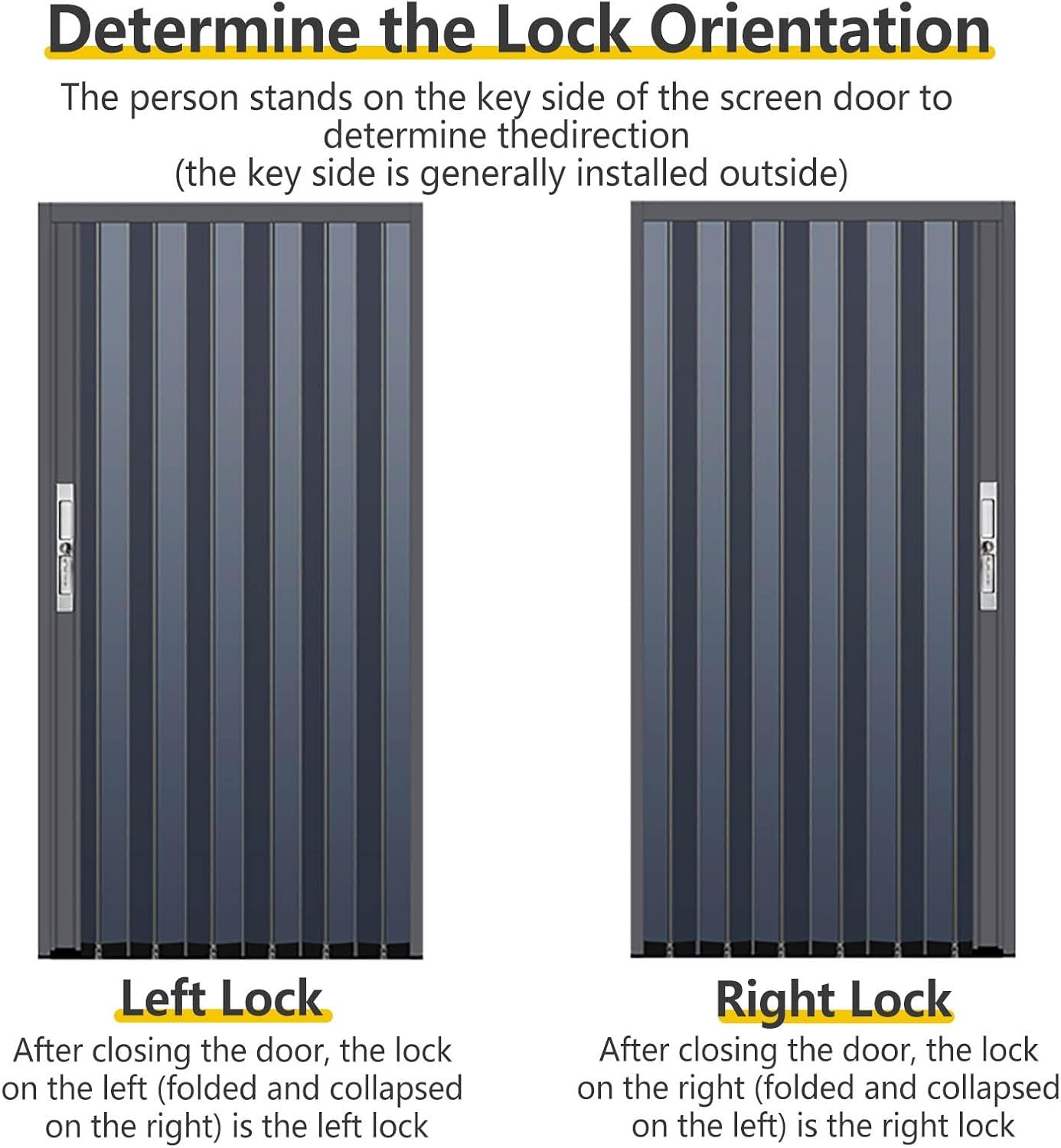 Accordion Folding Doors for Closets - 25-75 Inch Widths, Retractable Room Divider, White Aluminum Temporary Door, Custom Size Multifold Interior Door, Space-Saving Design