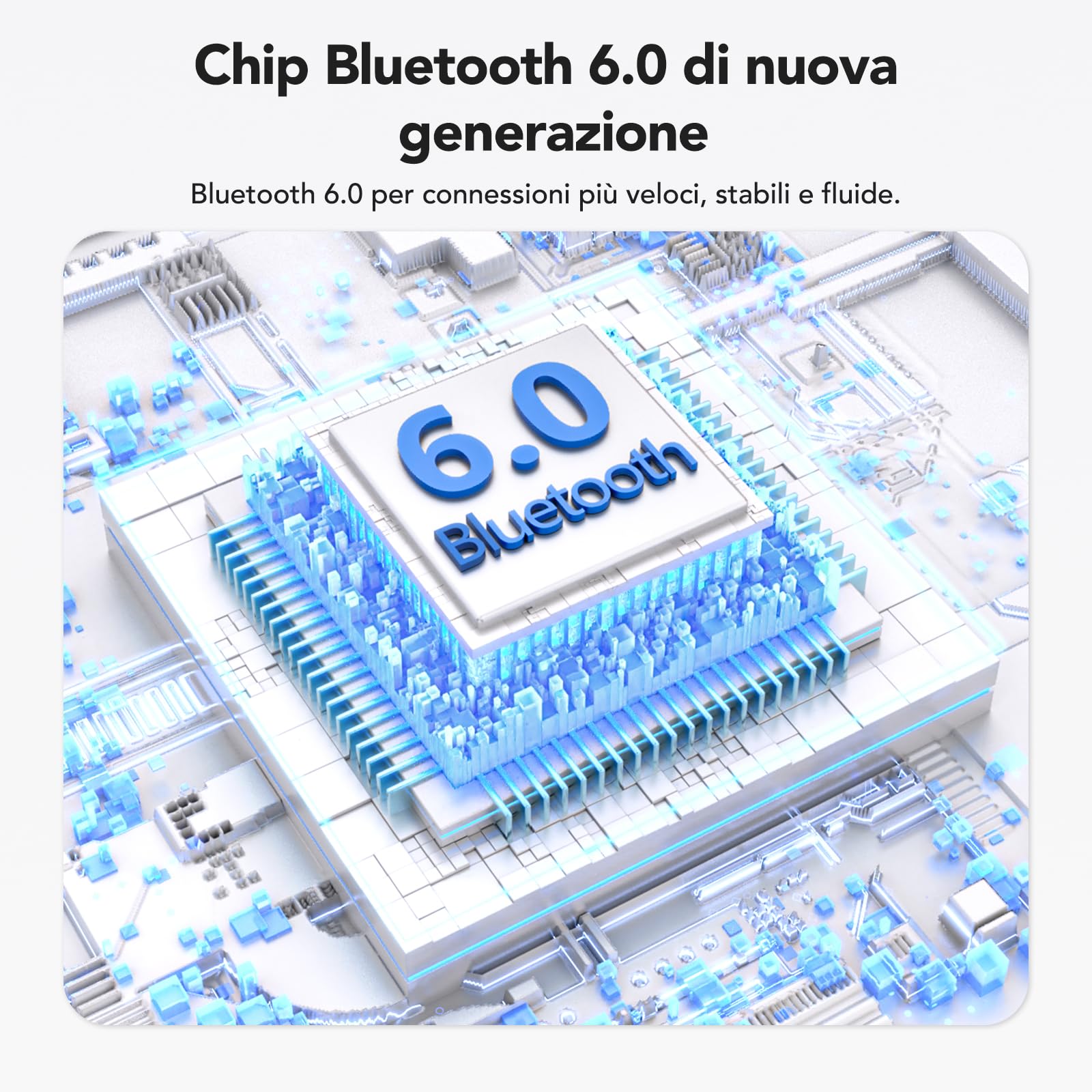 N02 Cuffie Traduzione Simultanea, 4-1 AI Auricolari Traduttore Suono Hi-Fi, 165 Lingue e 9 Modalità, Autonomia 48 Ore, Auricolari Touchscreen, Bluetooth 6.0 Ideali per Viaggi, Affari e Studio