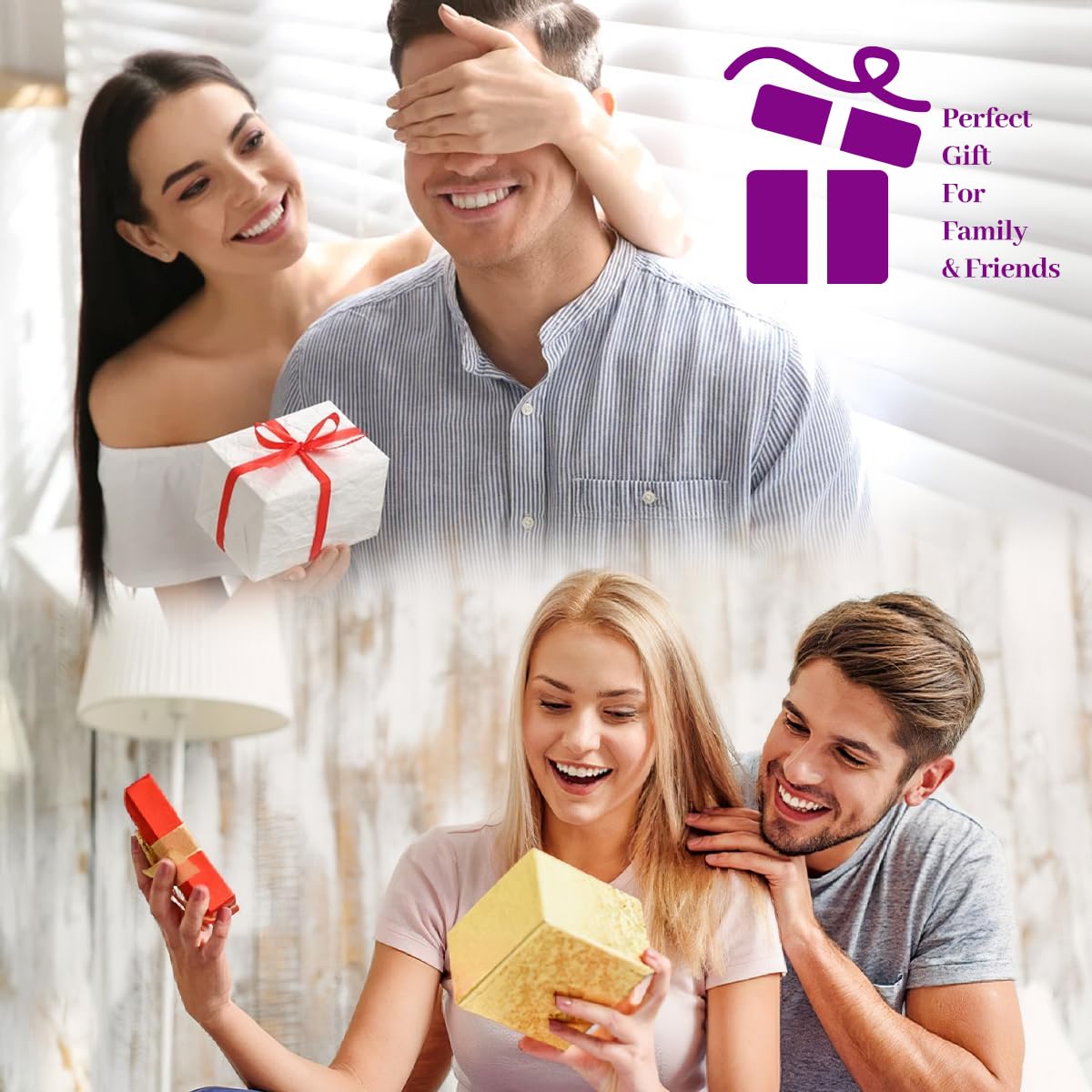 Peine grande de dientes anchos violeta brillante para mujeres, hombres y niños, hecho a mano, para cabello rizado. Peine desenredante de cabello largo y corto para uso húmedo y seco. Peine profesional 7