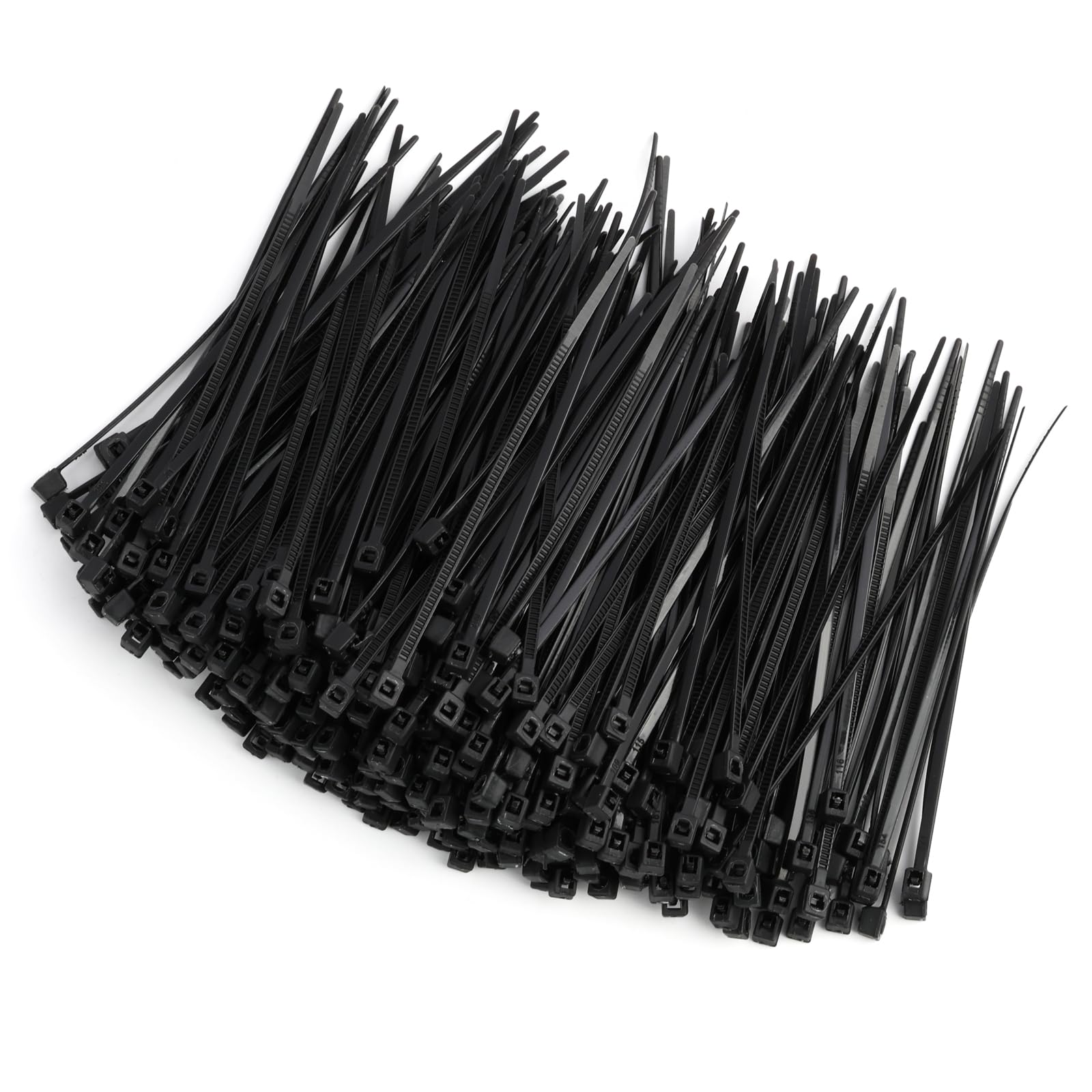 Bridas para Cables de Nylon Negro, Autoblocantes, 80mm x 1.8mm, para Organización de Cables, Electrónica y Bricolaje, Resistentes al Calor Resistente y duradero bridas pequeñas (300)