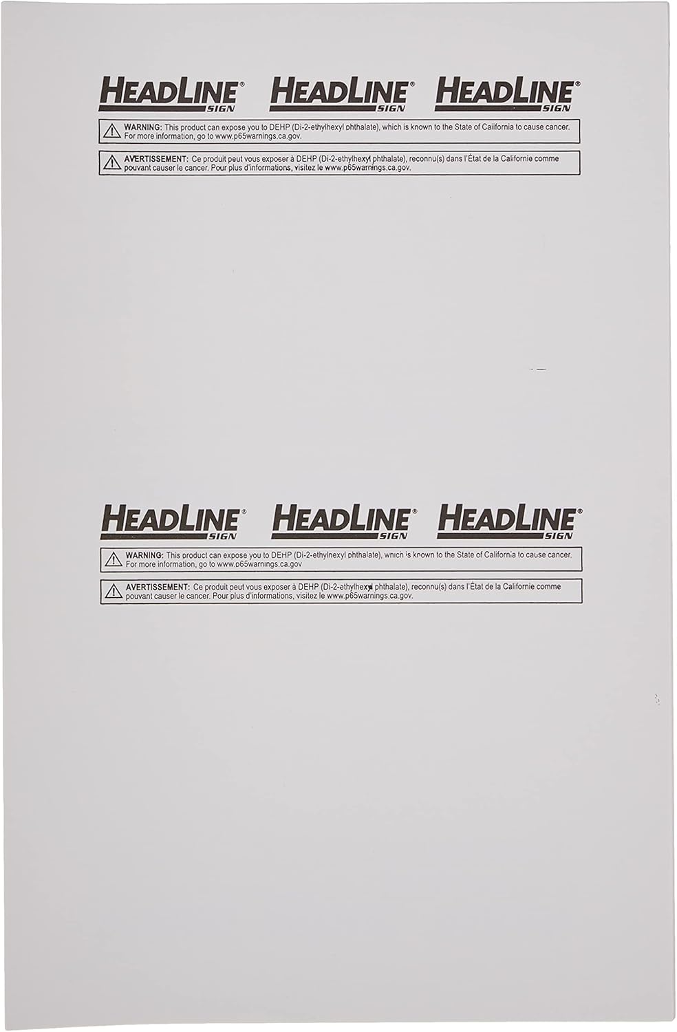 Headline Sign 32412 Stick-On Vinyl Letters, White, 4-Inch, Made in USA