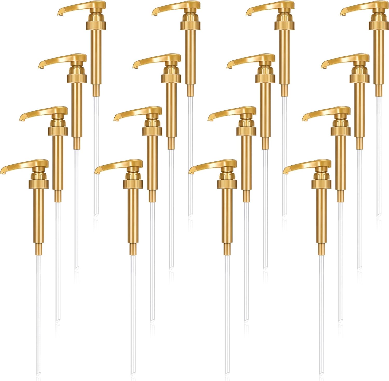 Buy 16 Pcs Syrup Pumps, Coffee Syrup Dispenser Pump, Flavor Syrup Pump