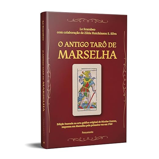 Antigo Tarô de Marselha - Caixa com Livro + 78 Cartas