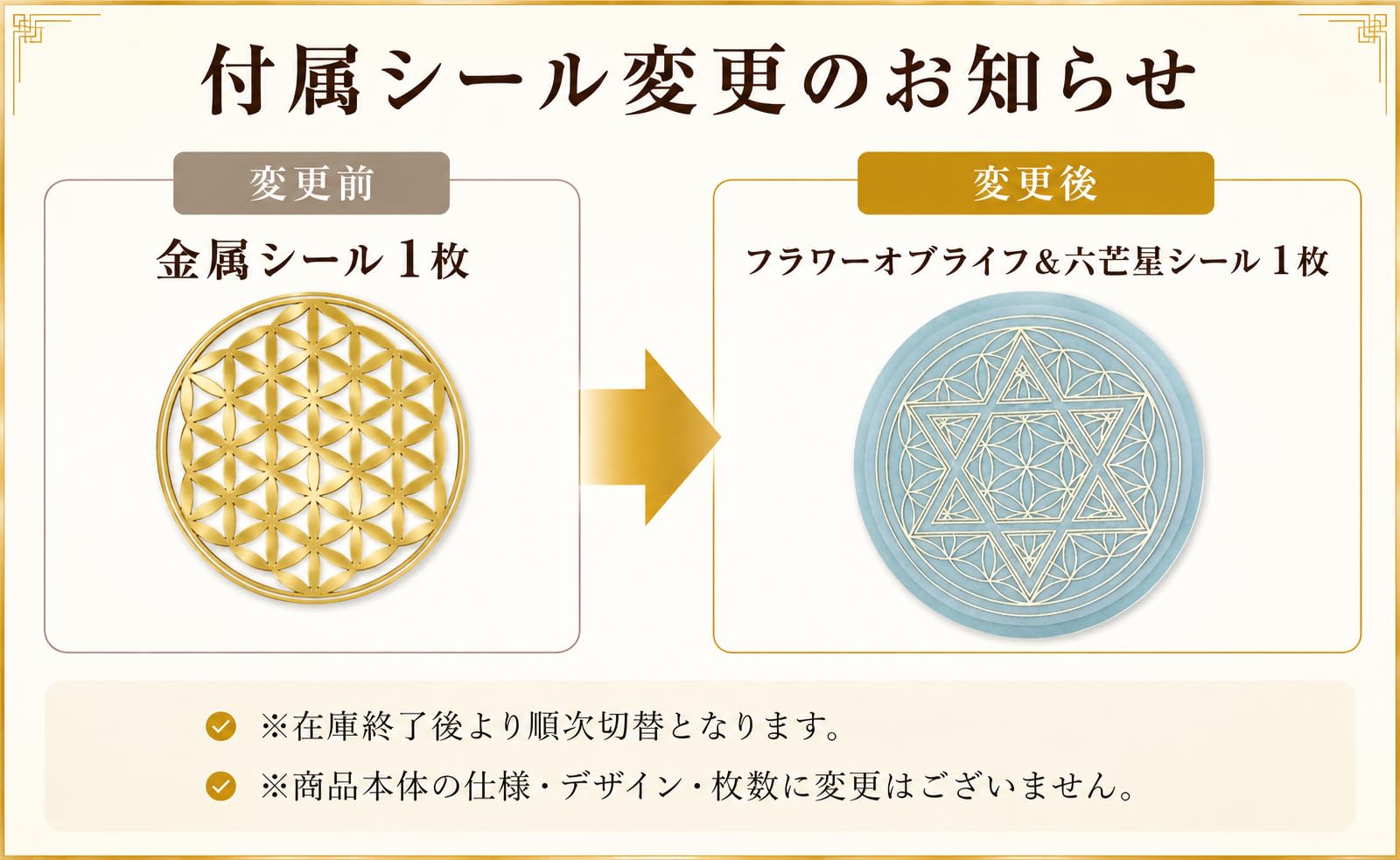 Amazon | RELIGHT フラワーオブライフ flower of life ステッカー