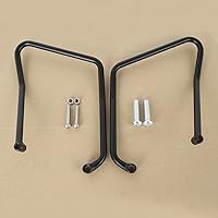 Vista 14 de TCT-MOTORPARTS Soportes de conversión para bolsas de sillín Guardaapoyo Compatible con Harley Heritage Springer Softail Fatboy FLSTF FLSTS 1984-2017