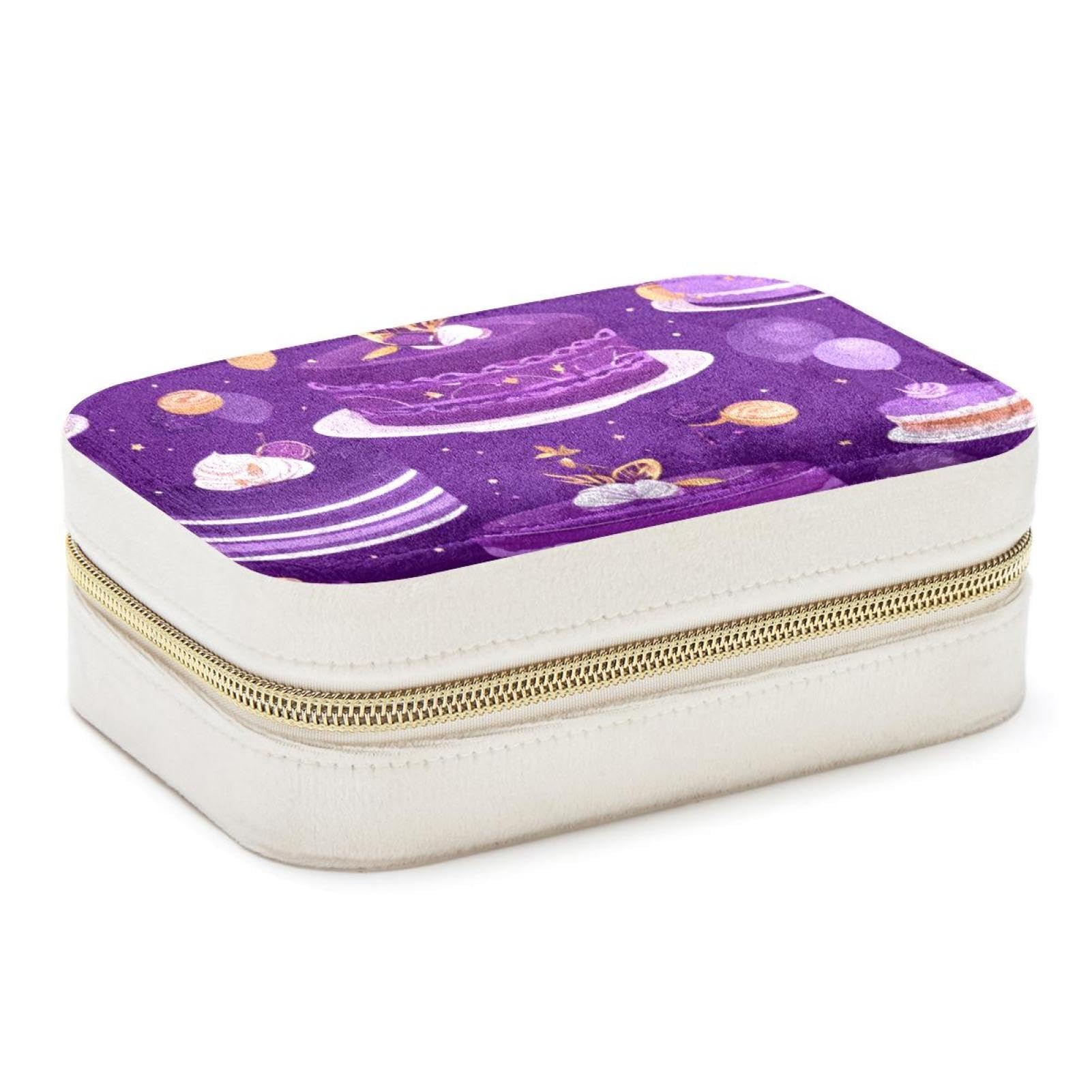 Organiseur double couche pour bagues et colliers en voyage