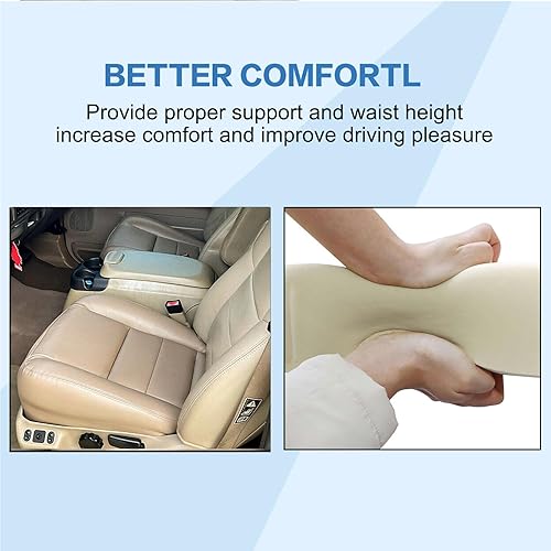 Miniatura 5 de SecosAutoparts Funda de Espuma para Asiento Inferior del Conductor Compatible con Ford F250 F350 F450 Lariat 2002 2003 2004 2005 2006 2007