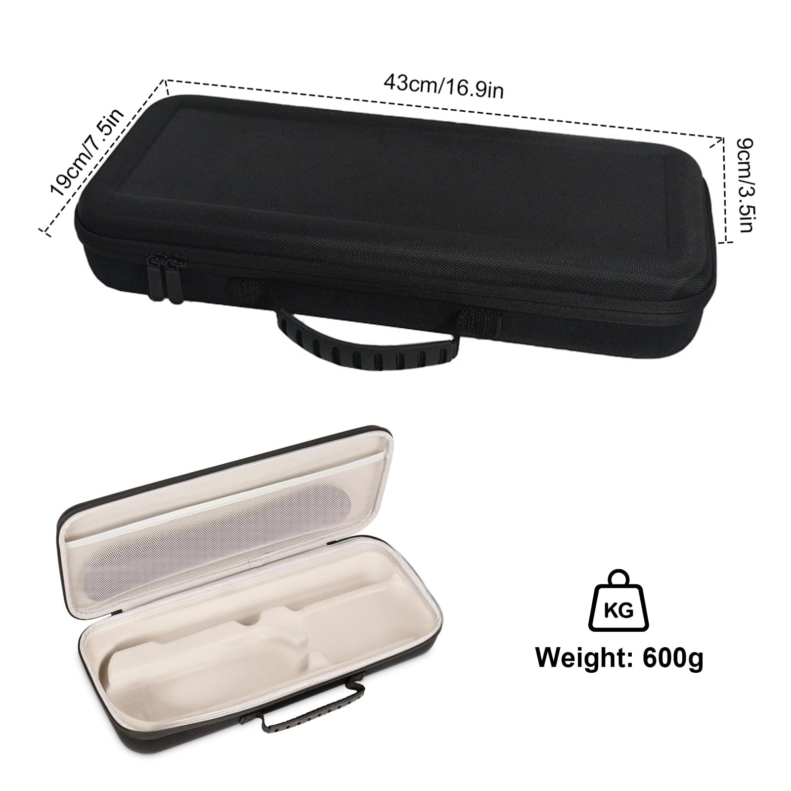 Funda de transporte Dyson Airstrait HT01, a prueba de golpes, impermeable, bolsa de viaje
