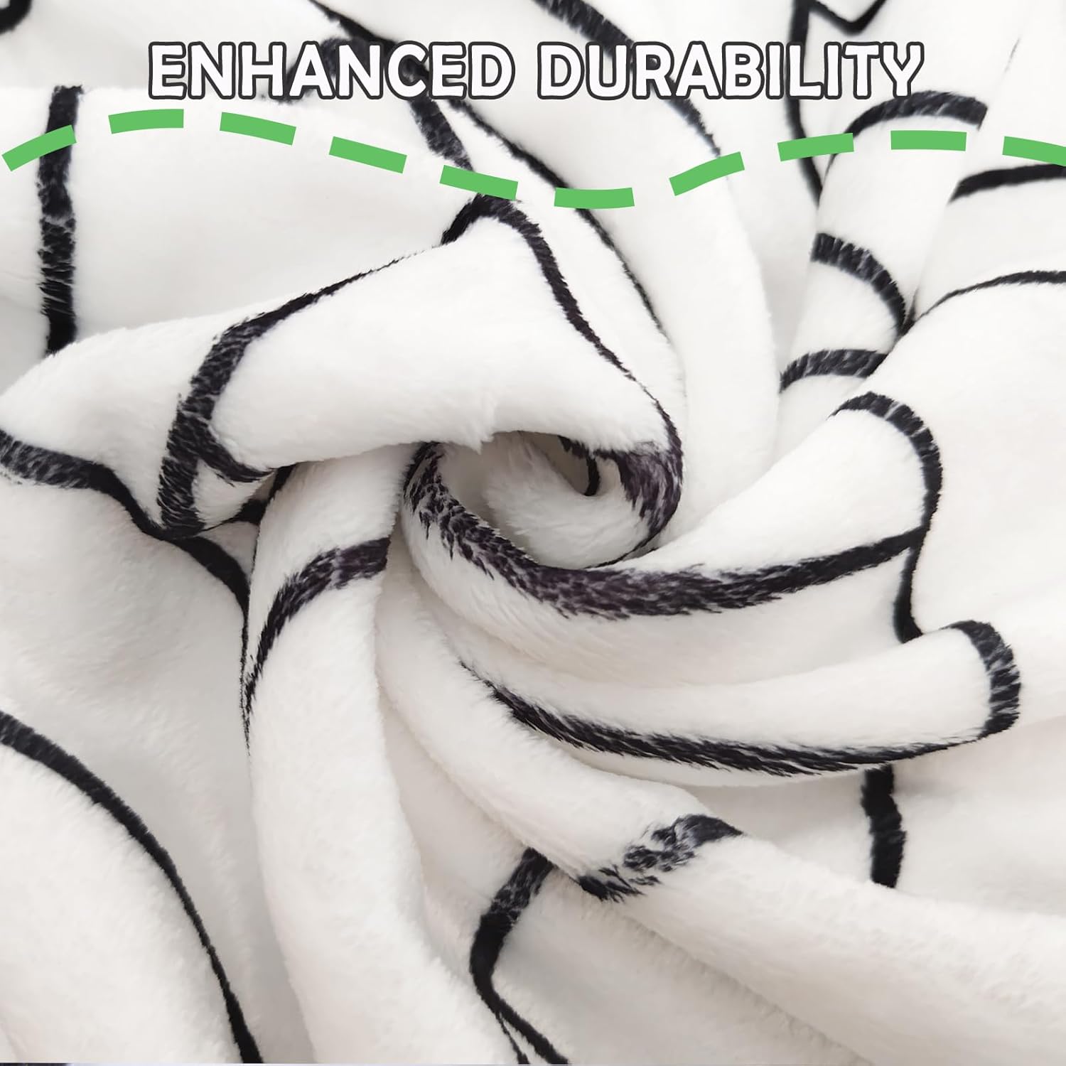 Volleyball Blanket Volleyball Gifts Girls Teens Boys Coach Team Gifts Senior Night Birthday Christmas Gifts Bedroom Stuff(Light Black and White, 40x50 inch) - Image 3