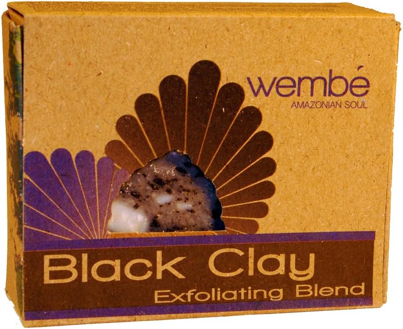 Wembe Exfoliating Blend, Black Clay, 2 Count