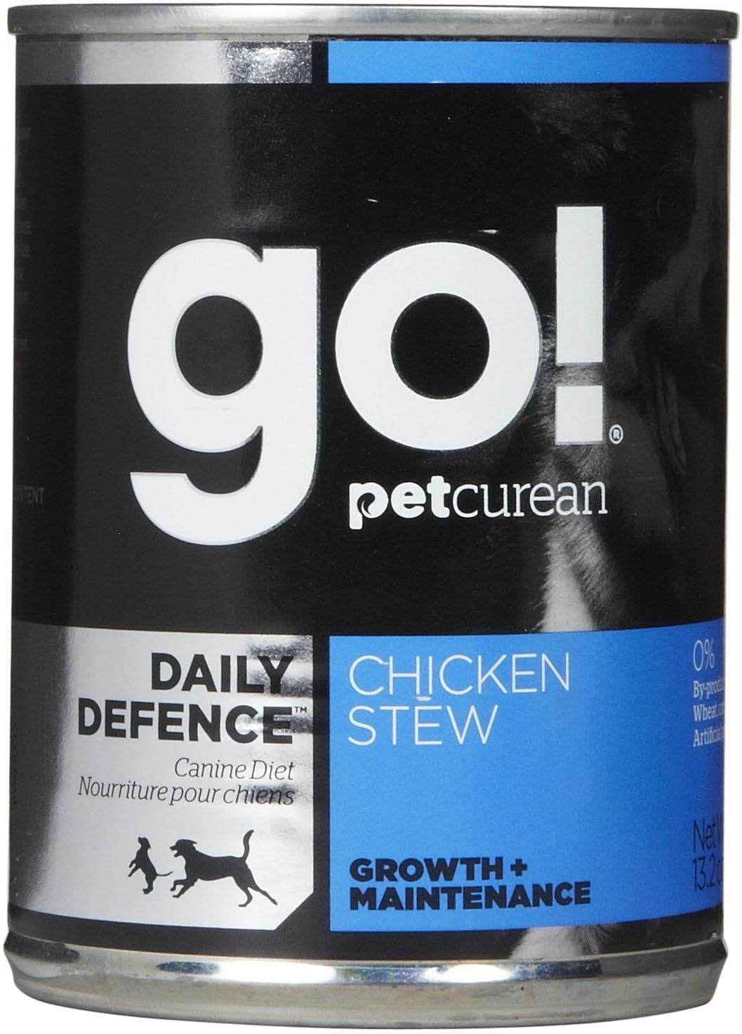 Go! Canned Dog Food, Natural Chicken and Vegetables in Gravy (Pack of 12, 13.2 Ounce Cans)