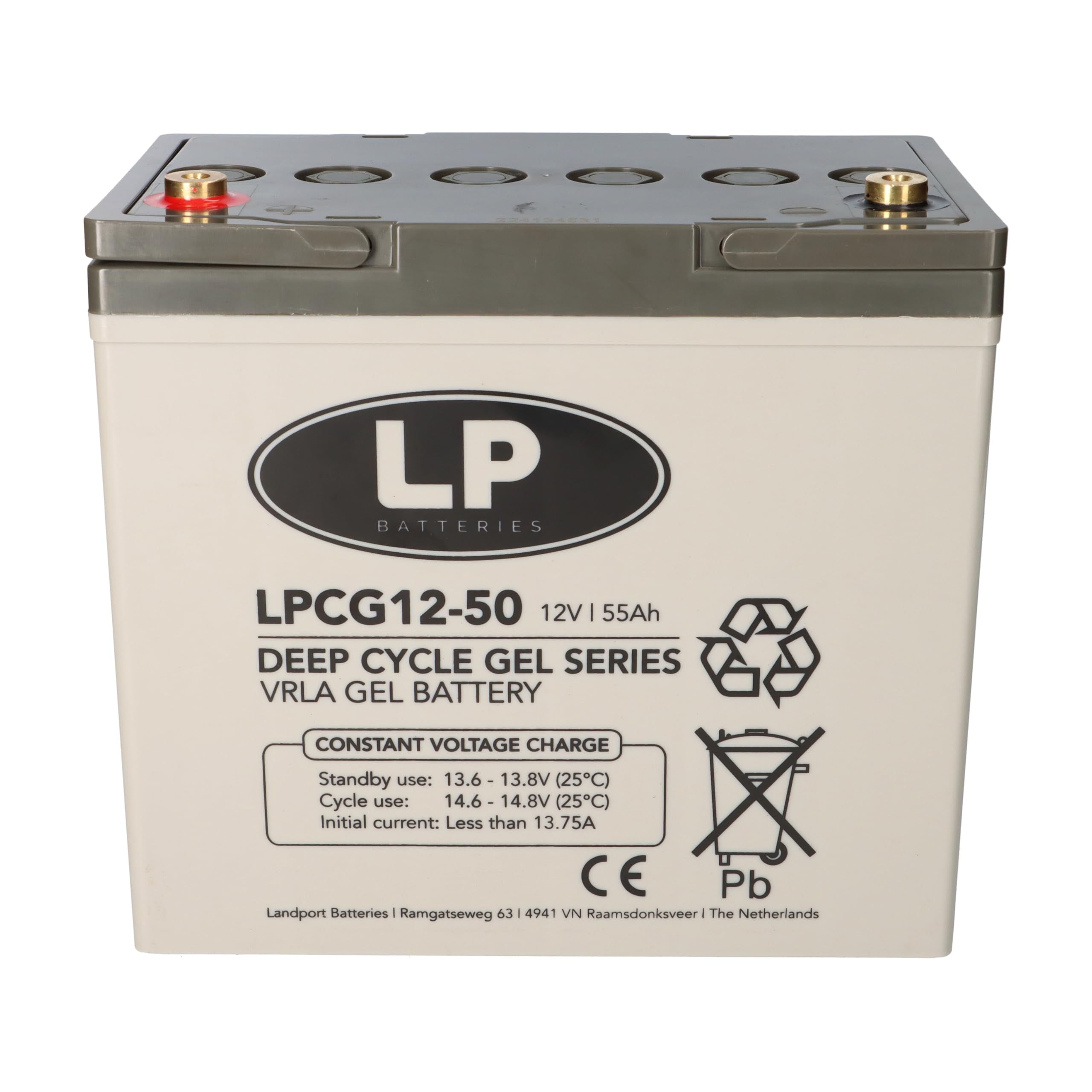 Lot de 2 batteries gel plomb 12 V 50 Ah compatibles avec fauteuil roulant, E-Mobil pour personnes âgées, etc. - 2 batteries au plomb 12 V 50 Ah - Compatible avec fauteuil roulant - Longue durée de vie