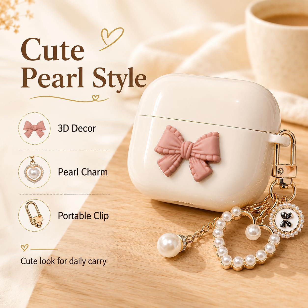for Samsung Galaxy Buds 3 FE (2025)/Buds 3 Pro (2024)/Buds3 (2024) Earbud Case Adorable Shockproof Protective Cover, Gift for Boys/Girls image 2