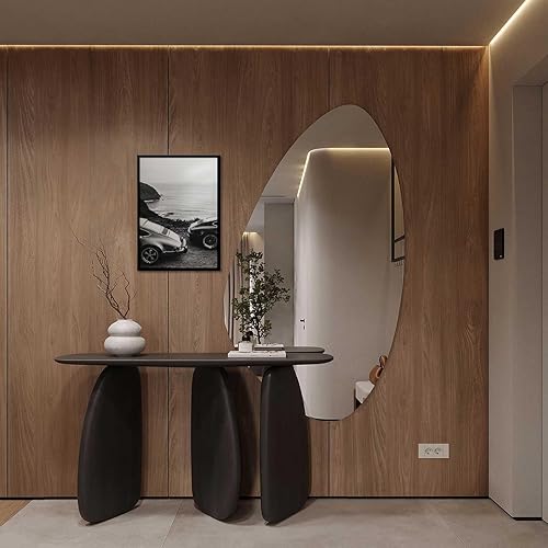 Miniatura 6 de Lienzo retro de lujo para pared, póster de orilla del río en blanco y negro, atemporal, elegante, curvas, impresiones de garaje en blanco y negro,