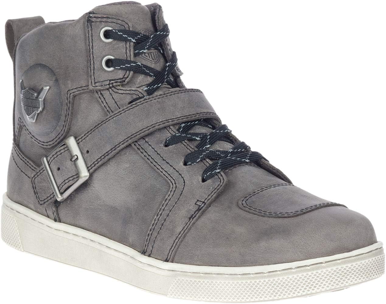 Harley-Davidson Men's Bateman Black or Grey 4.5-Inch Motorcycle Boots, D93726