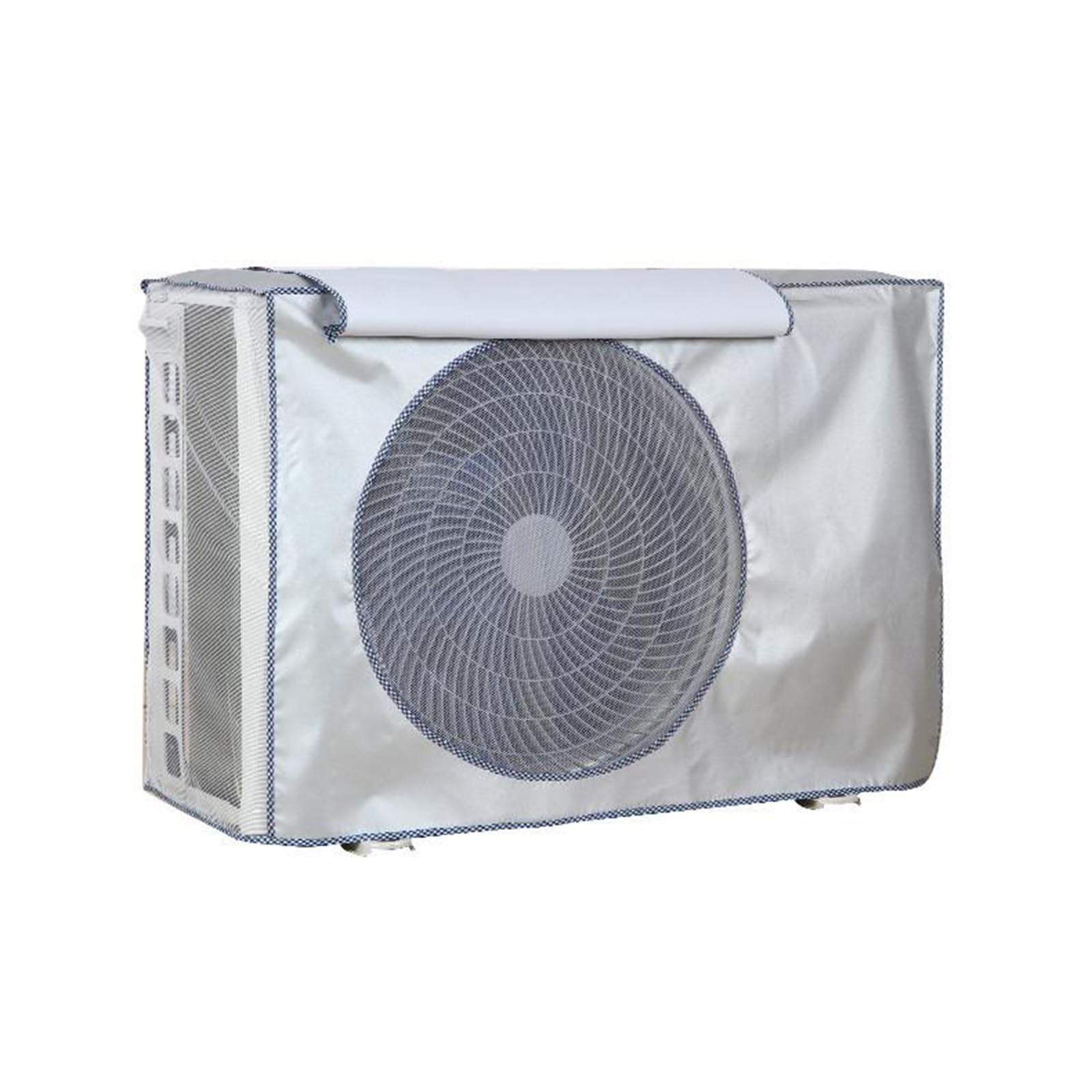 Funda para aire acondicionado de terraza que protege la unidad externa en invierno