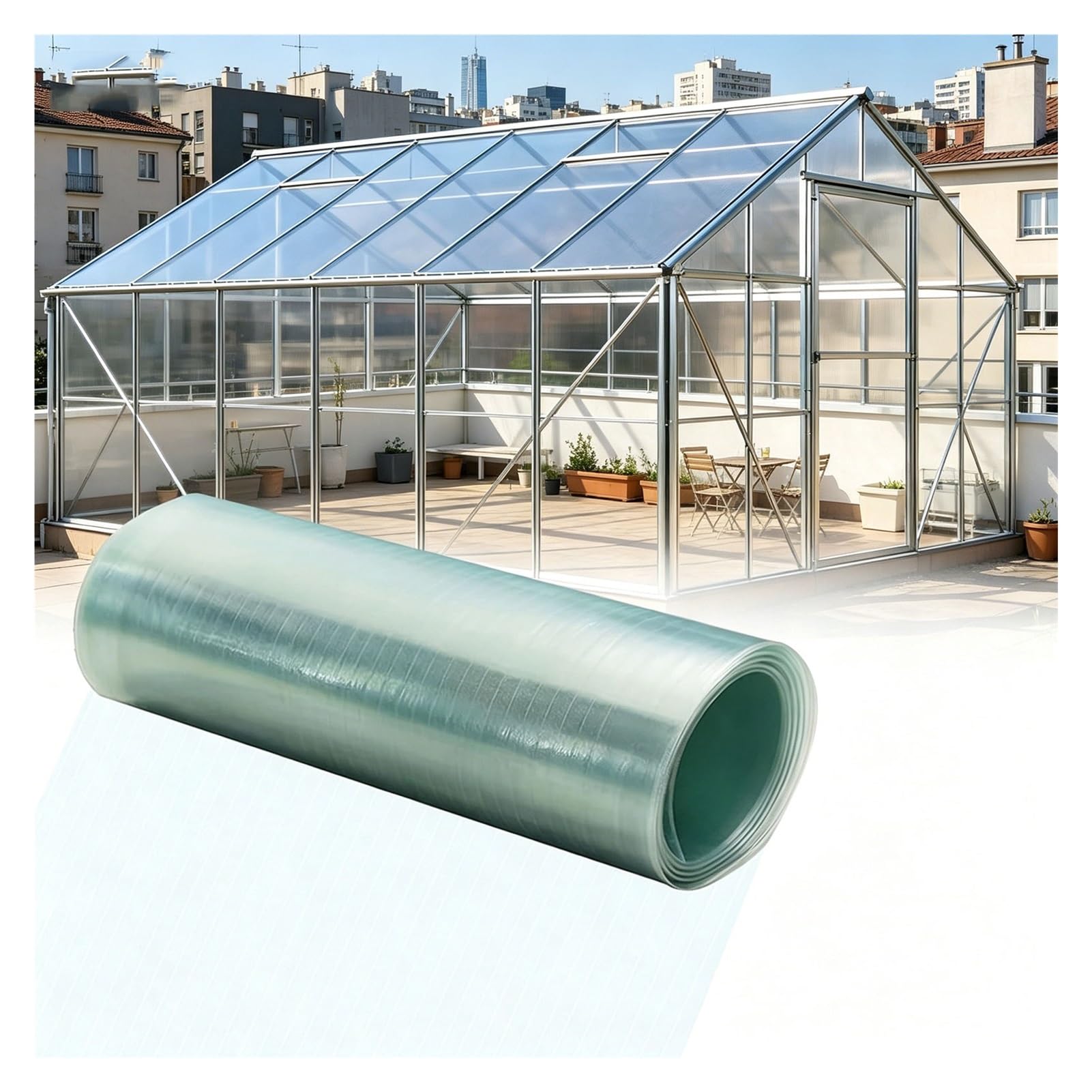 Plaques en polycarbonate pour lucarnes contre la grêle afin de sécuriser vos verrières