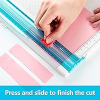Vista 3 de ArtAt 12"x12" Paper Trimmer & Scoring Board - Precise Cutting & Scoring Tool for DIY Crafts, Cards, Envelopes, Scrapbooking & More