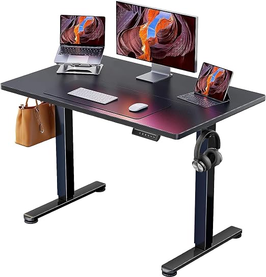 ErGear 40x24 electric standing desk (Black)