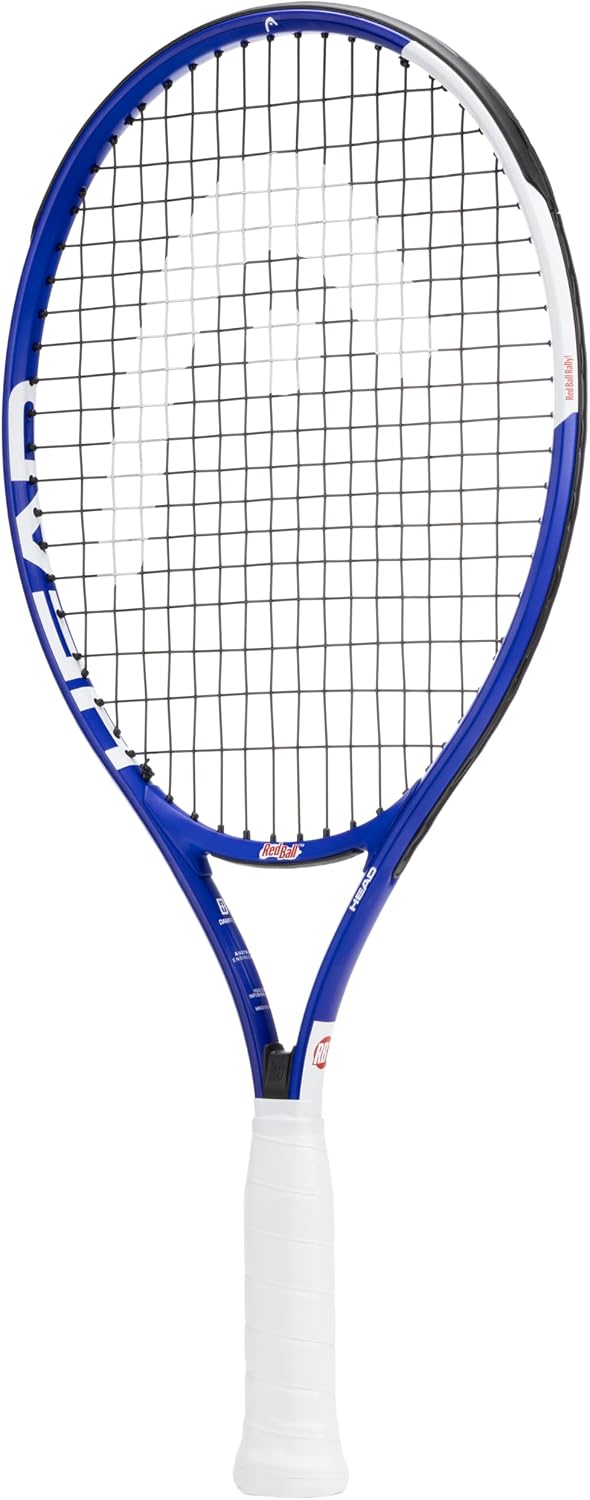 HEAD Red Ball 23 Junior Tennis Racquet – Kids Tennis Racket Ages 6–8, Lightweight Aluminum Frame, Pre-Strung, Cushion Grip, 23 Inch Youth Racquet for Beginner & Red Ball Tennis