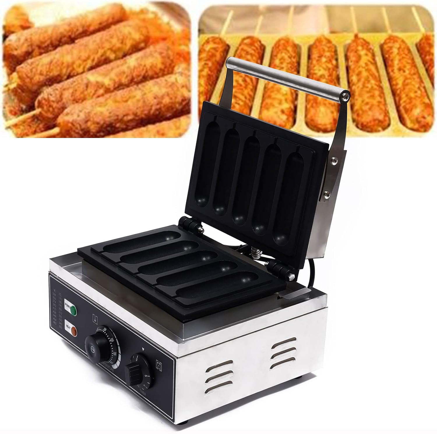 waffle hotdog maker amazon