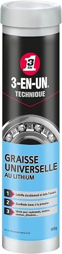 3-EN-UN Technique Graisse universelle au Lithium 400 g