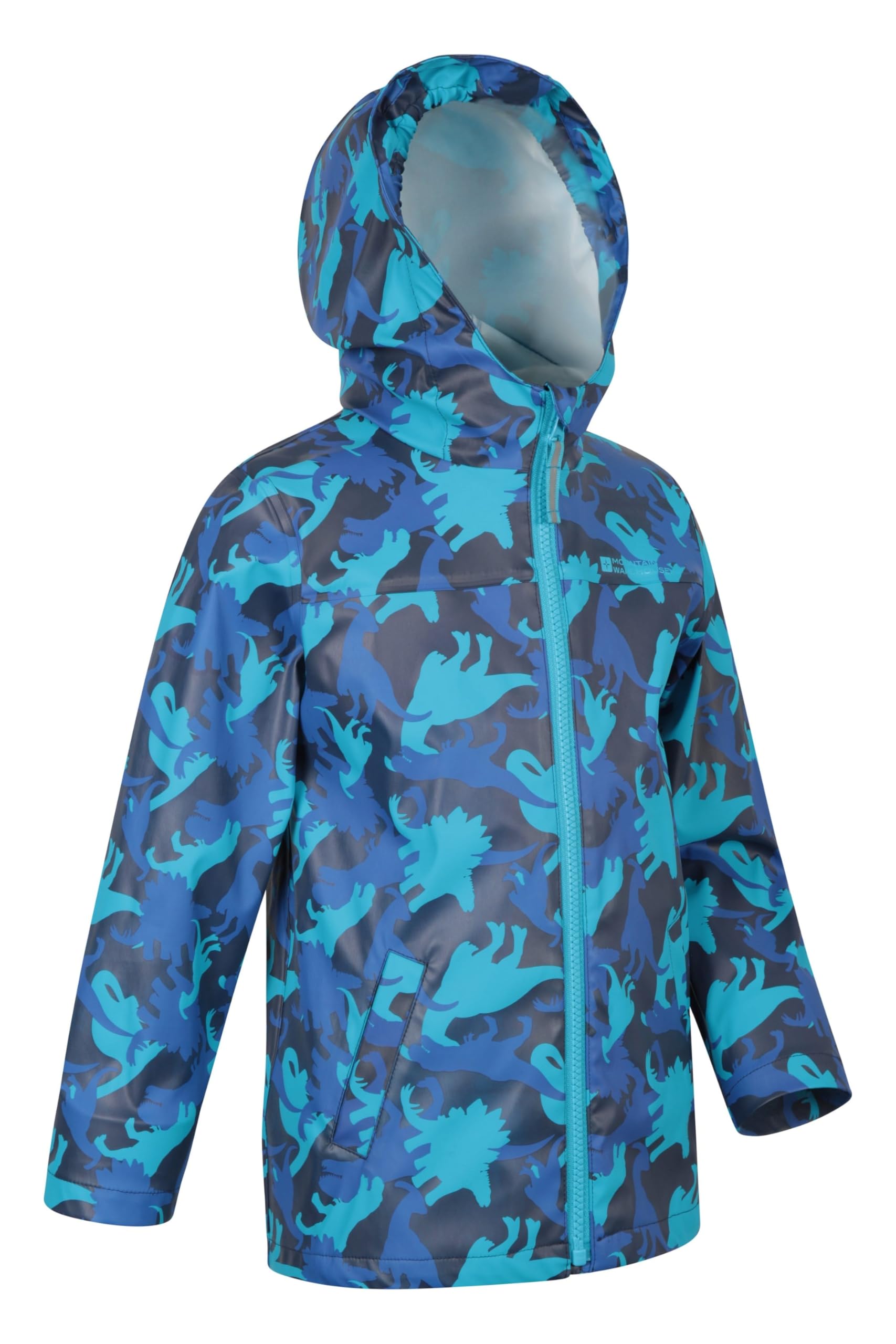 Mountain Warehouse Ensemble Veste et Pantalon imperméables pour Enfants - Respirant, Bretelles élastiquées, détails réfléchissants - Printemps été