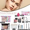 Full Beauty Makeup Cosmetics Set Upgraded Cosmetic Set Makeup Set Lipstick Makeup Palette Long Lasting Full Beauty Makeup Set Beginner Popular Cosmetics Set 35 Pieces Black