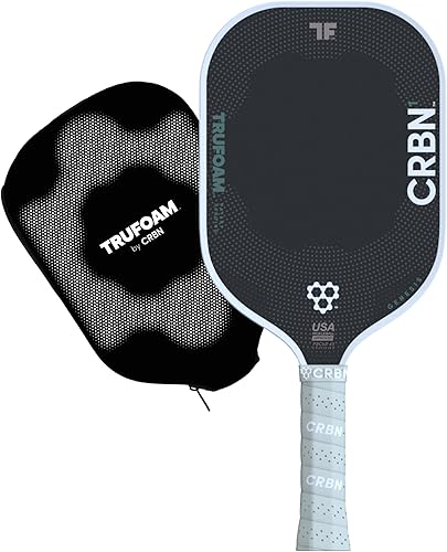 Vista 8 de CRBN Pickleball - TruFoam Genesis - Carbon Fiber Pickleball Paddle - First-Ever 100% Foam Core Performance Paddle