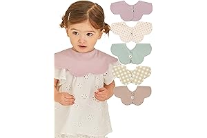 Konny Baby Bibs 5-Pack: The Perfect 360° Rotate Solution for Baby Mealtimes