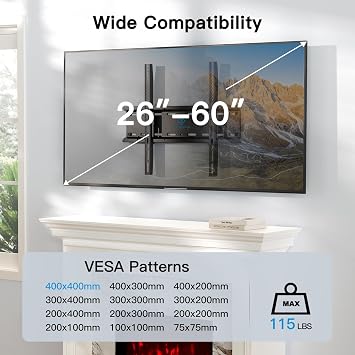 PERLESMITH Universal TV Mounting Hardware Kit Fits Most TVs Includes M4, M5, M6 and M8 TV Screws, Washers and Spacers for TV and Monitor Mounting up to 80 inches