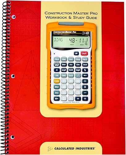 Vista 26 de Calculated Industries 4065 Construction Master Pro Advanced Construction Math Calculadora de fracciones de pies y pulgadas para contratistas