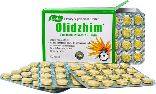 Gymnema Sylvestre Inulin Olidzhim Herb 100 Tabs Altai Siberia