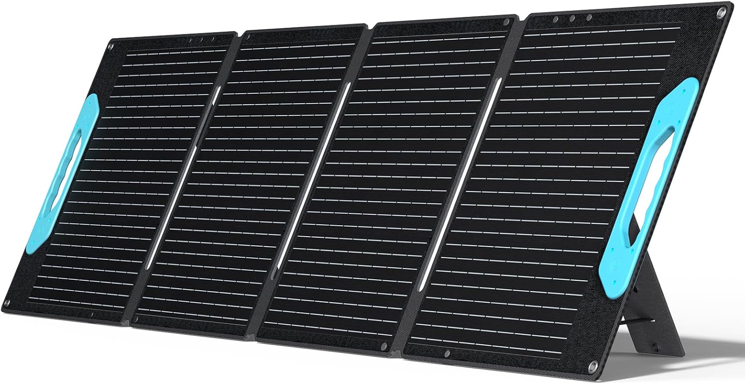 Eco Playソーラーパネル 100W 太陽光パネル 折りたたみ 高変換効率 単結晶ETFE素材 薄型 軽量 太陽光発電 ソーラー充電器 車用ソーラーパネル ポータブル電源に適用 ポート アウトドア キャンプ 車中泊 RV 防災 節電 自立運転