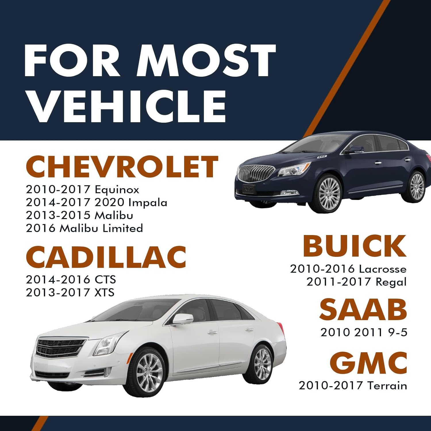 PM Auto Front Wheel Hub Bearings Assembly Replacement for 2010-2016 Buick Lacrosse, Wheel Bearing Hubs Pair of 2