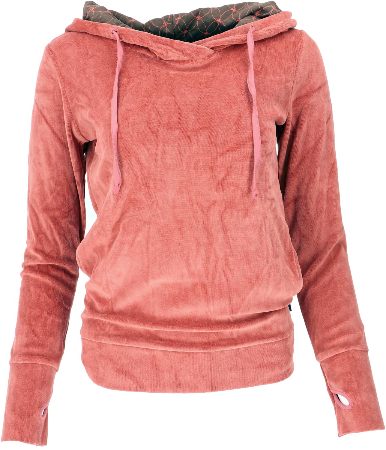 Damen Cord Hoodie Pullover | Weicher Sweatshirt | Für Herbst & Winter | Lässige Freizeitmode