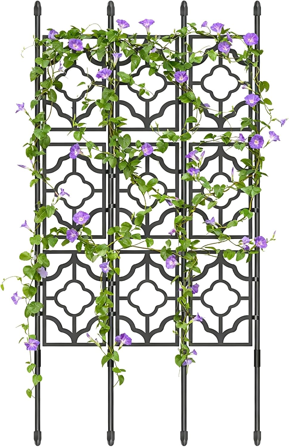 5FT Garden Trellis for Climbing Plants 3 Set Plastic Screen Garden Trellis Cucumber Grow Trellises Plant Grow Support for Potted Plant Outdoor Indoor Fruits Vegetable