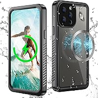 Vista 11 de WIFORT - Funda impermeable para iPhone 11 Pro - Protector de pantalla integrado resistente al agua, protección contra caídas dura, a prueba de Verde