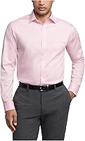 Vista 25 de Van Heusen Camisa de vestir para hombre, ajuste regular, cuello flexible, elástica, sin arrugas