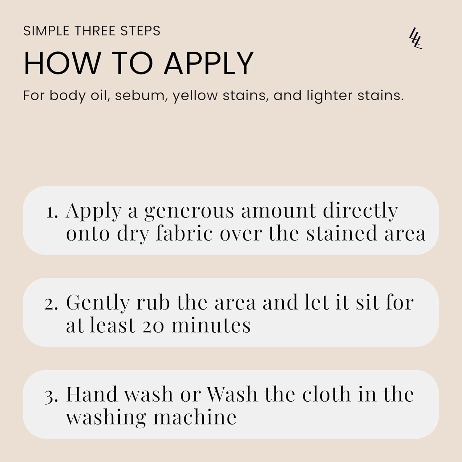 Skin-Care Based Laundry Stain Remover Spray – Removes Makeup, Sebum & Yellow Stains – Gentle, Plant-Based & Safe for Delicate Fabrics, 4 oz