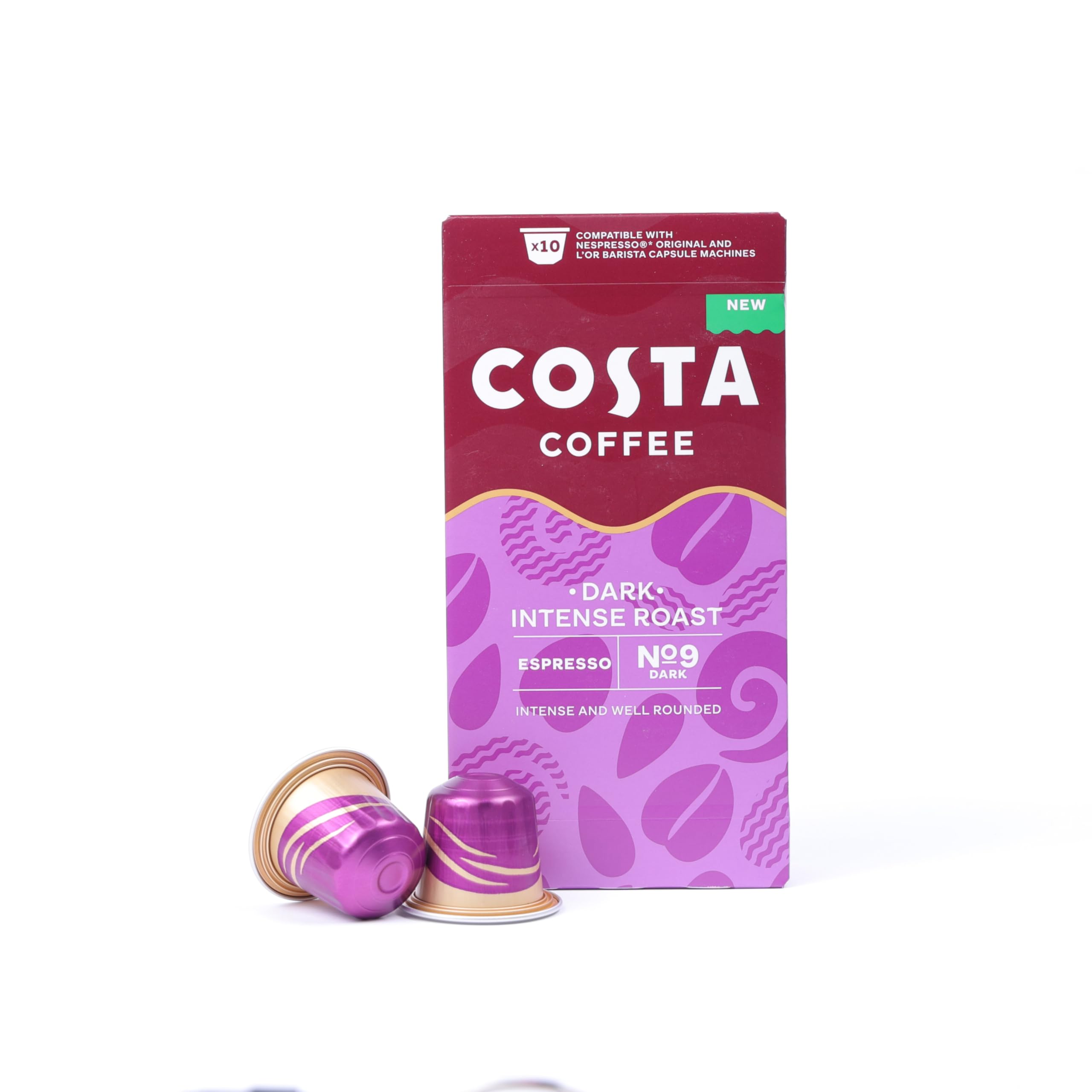 Costa Coffee Espresso Dark Intense Roast | Nespresso Compatible
