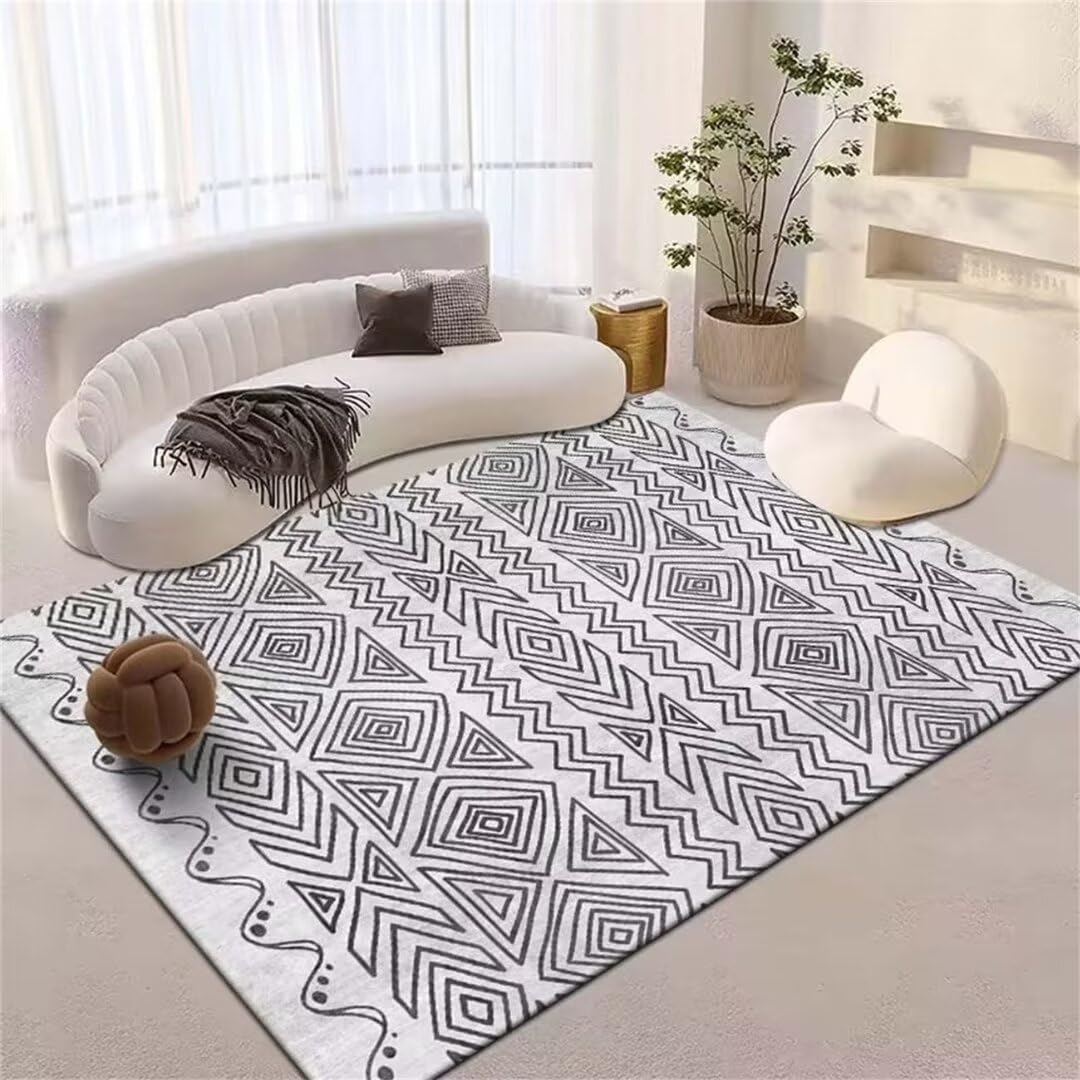Tapis de décoration d'intérieur minimaliste pour chambre sereine