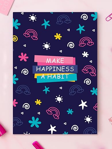 DOODLE Daily 5 Minute Gratitude Journal - Positivity, Wellness &amp; Mindfulness Journal for Teens &amp; Adults - 90-Day Habit Bui...